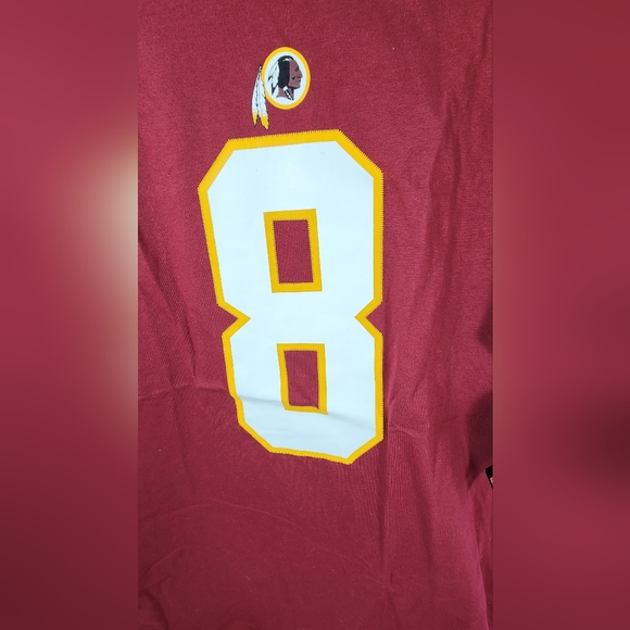 NWT The Nike Tee Kirk Cousins #8 Athletic Cut Size Extra Large, Burgundy & Gold - Picture 3 of 13